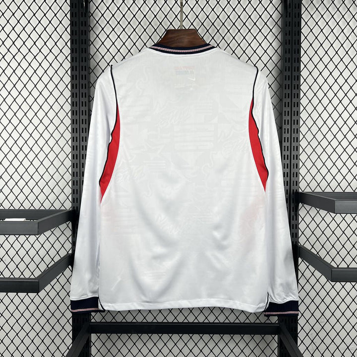 2026 England Home World Cup Kit Long Sleeve Fan Version