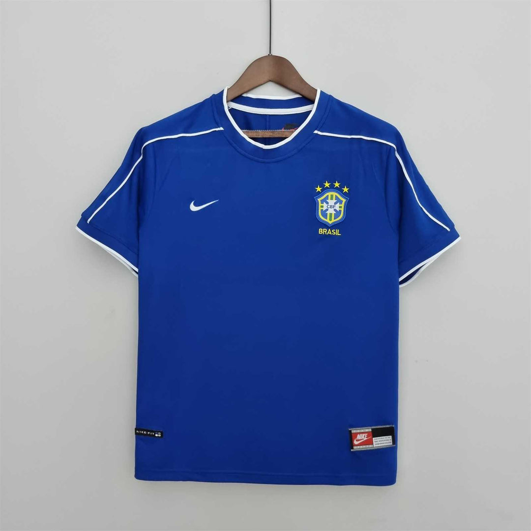 1998 Retro Brazil Away Jersey