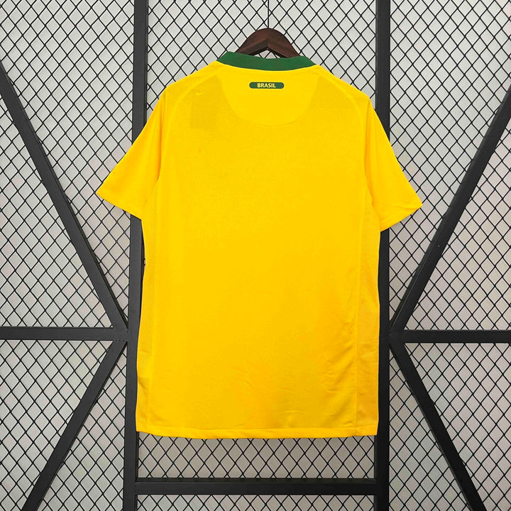 2010 Retro Brazil Home Jersey