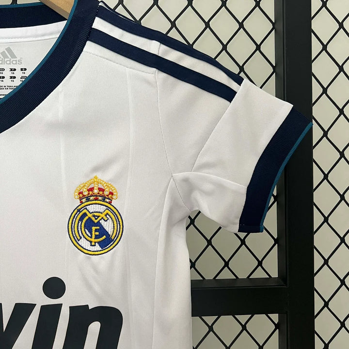 2012/2013 Retro Real Madrid Home Kit Kids Size