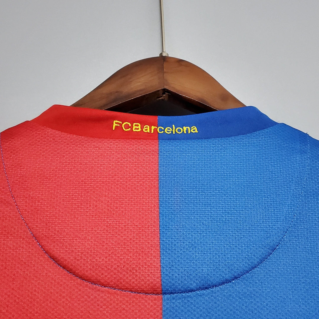 2006-2007 Retro Barcelona Home Jersey Long Sleeve