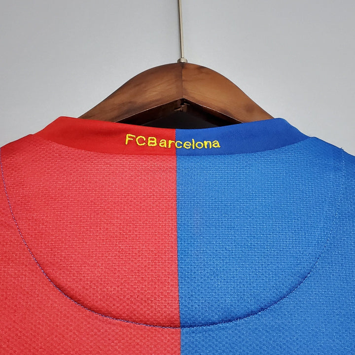 2006-2007 Retro Barcelona Home Jersey Long Sleeve