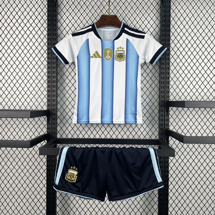 2026 Argentina Home World Cup Kit Kids Size