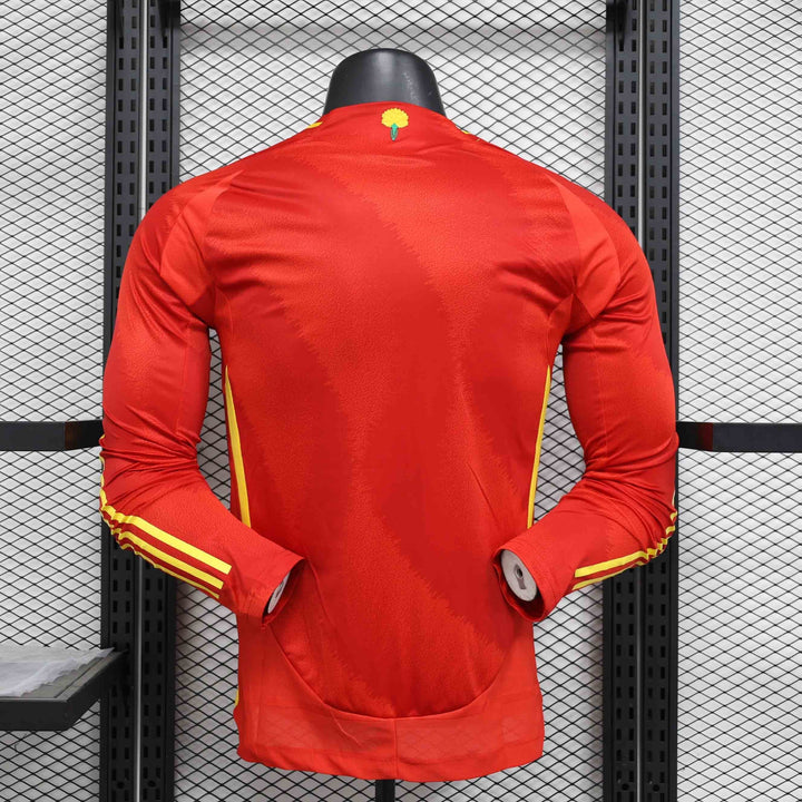 2024 Spain Home Kit Long Sleeve