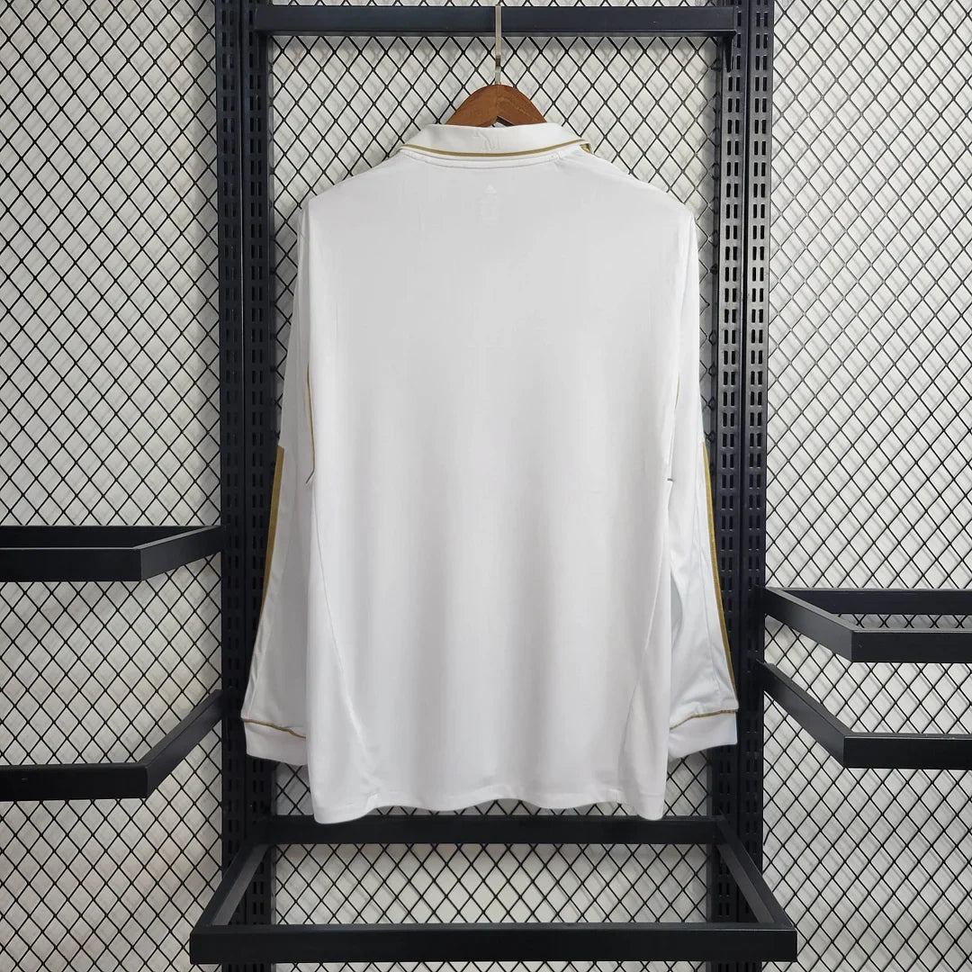 2011/2012 Retro Long Sleeve Real Madrid Home