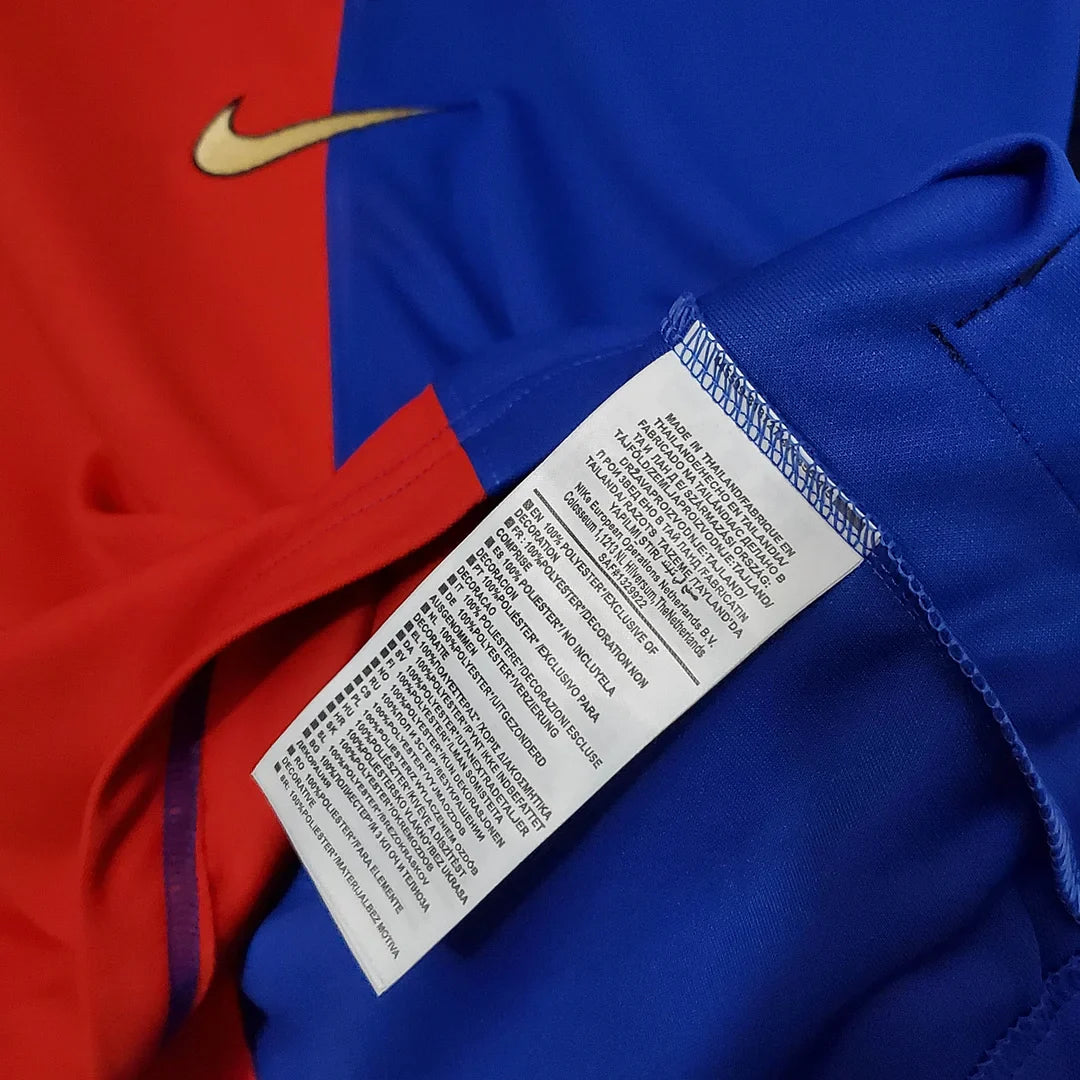 1999/2000 Retro Barcelona Home 100th Anniversary Version Football Shirt 1:1 Thai Quality