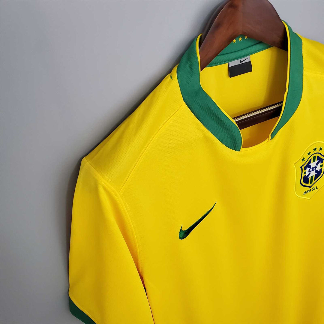 2006 Retro Brazil Home Jersey