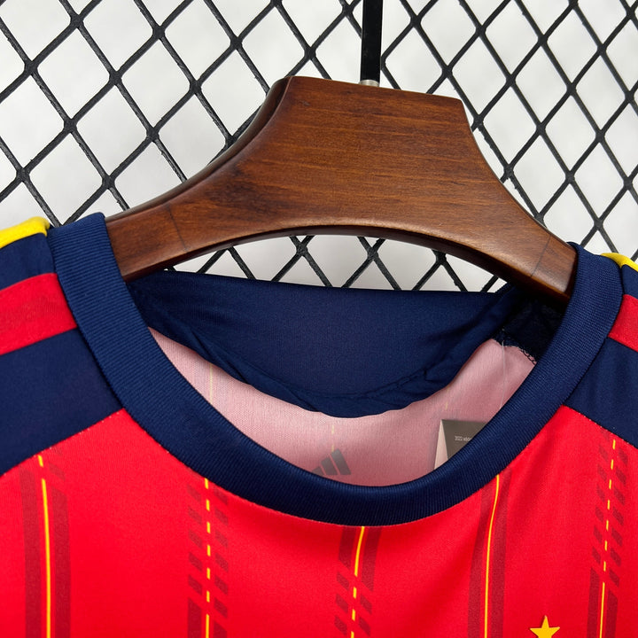 2026 Spain Home World Cup Football Shirt Kids Size