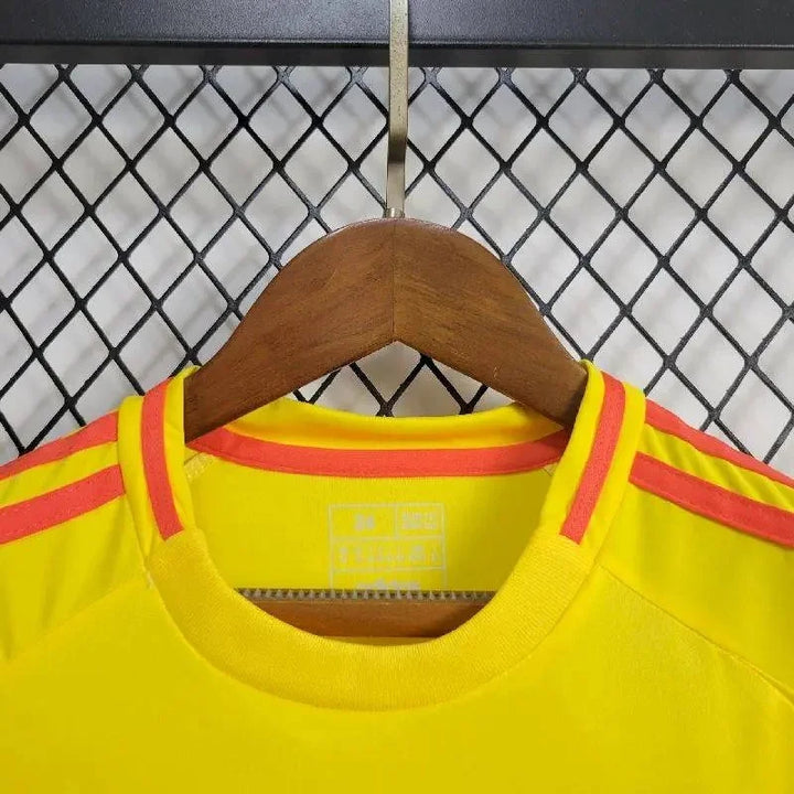 2024 Kids Size Colombia Home Football Shirt 1:1 Thai Quality