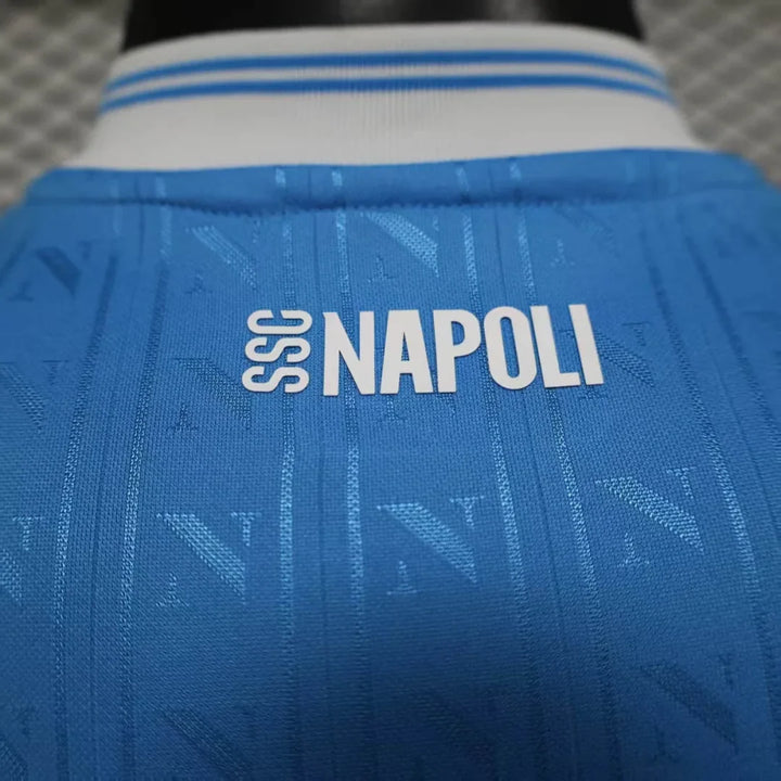 2025/2026 Player Version SSC Napoli Home Football Shirt