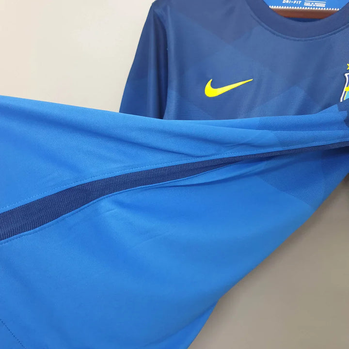 2020 Retro Brazil Soccer Jersey Away