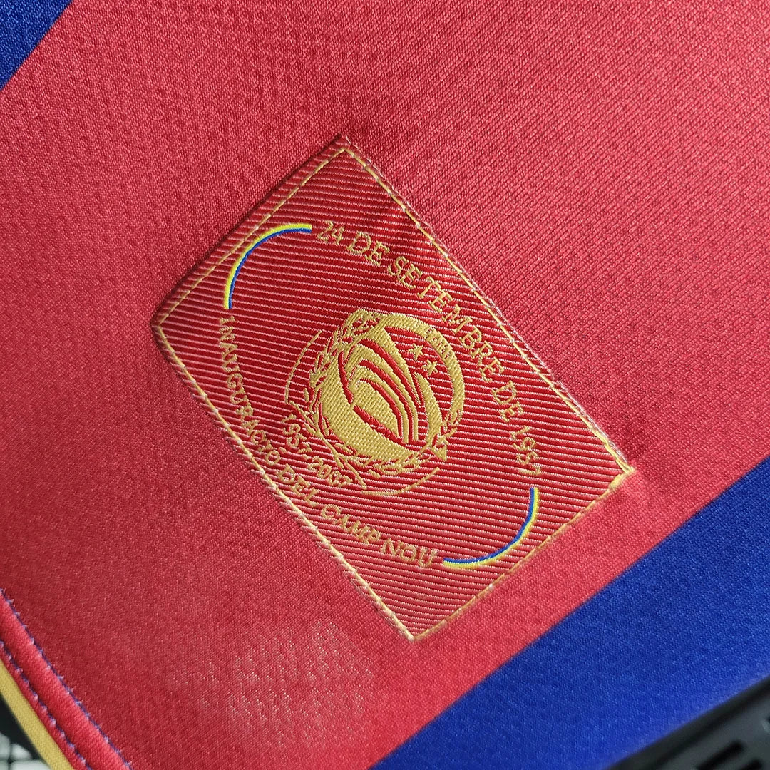 2007/2008 Retro Barcelona Home Football Shirt 1:1 Thai Quality