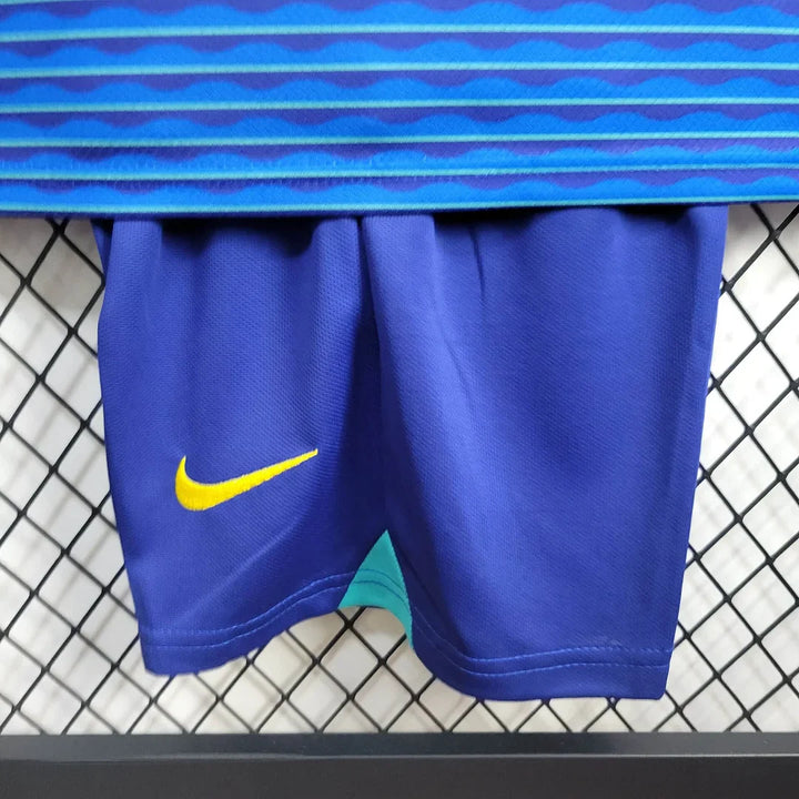 2024 Brazil Away Football Shirt Kids Size 1:1