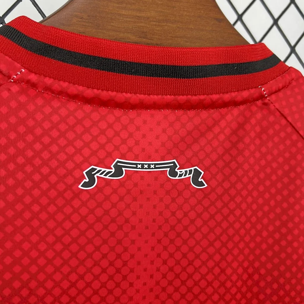 2025/2026 Ajax Home Football Shirt Kids Size