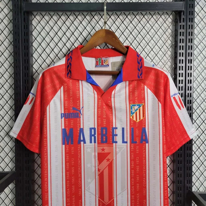 1994-1995 Retro Atletico Madrid Home Jersey