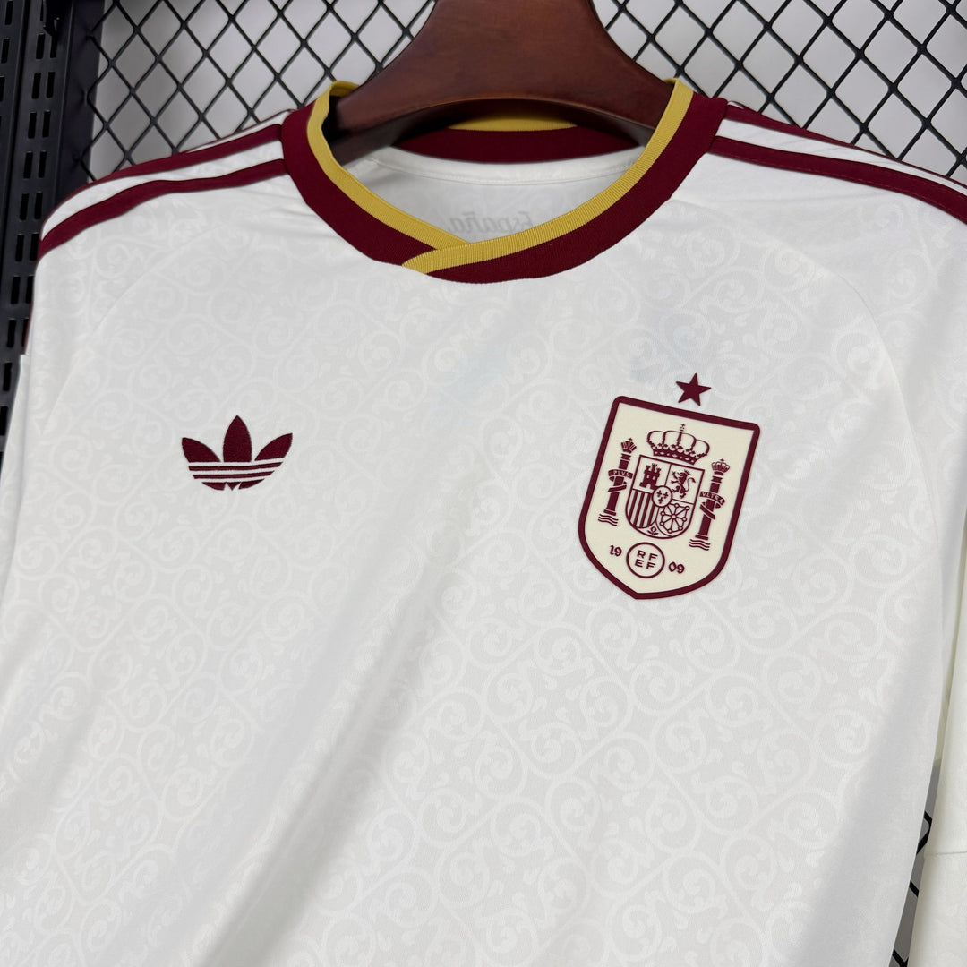 2026 Spain Away World Cup Kit Long Sleeve Fan Version