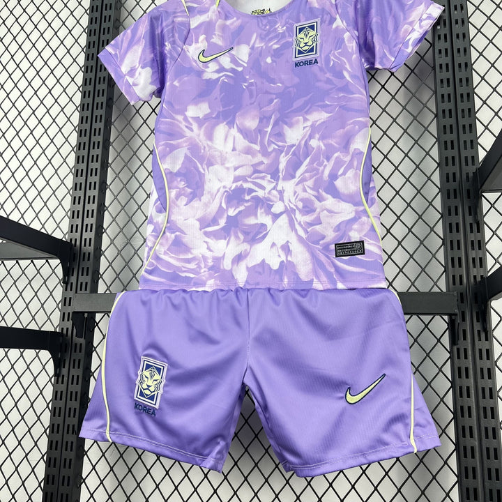 2026 South Korea Away World Cup Football Shirt Kids Size