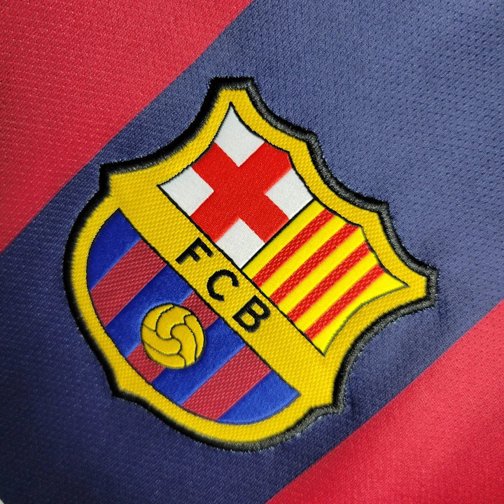 2014/2015 Retro Barcelona Football Shirt Home