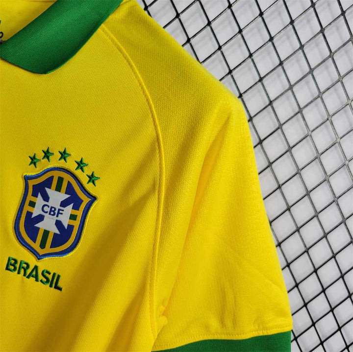 2020 Retro Brazil Home Jersey