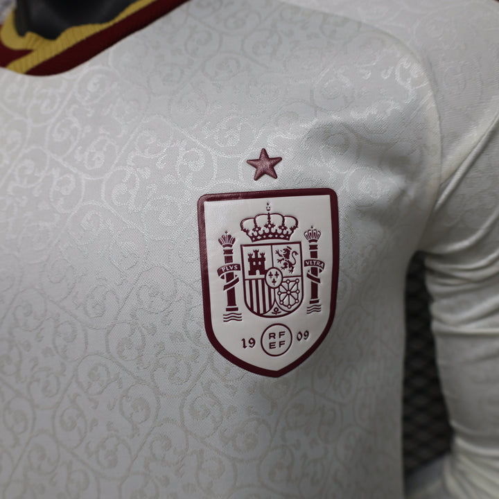 2026 Spain Away World Cup Kit Long Sleeve Player Version