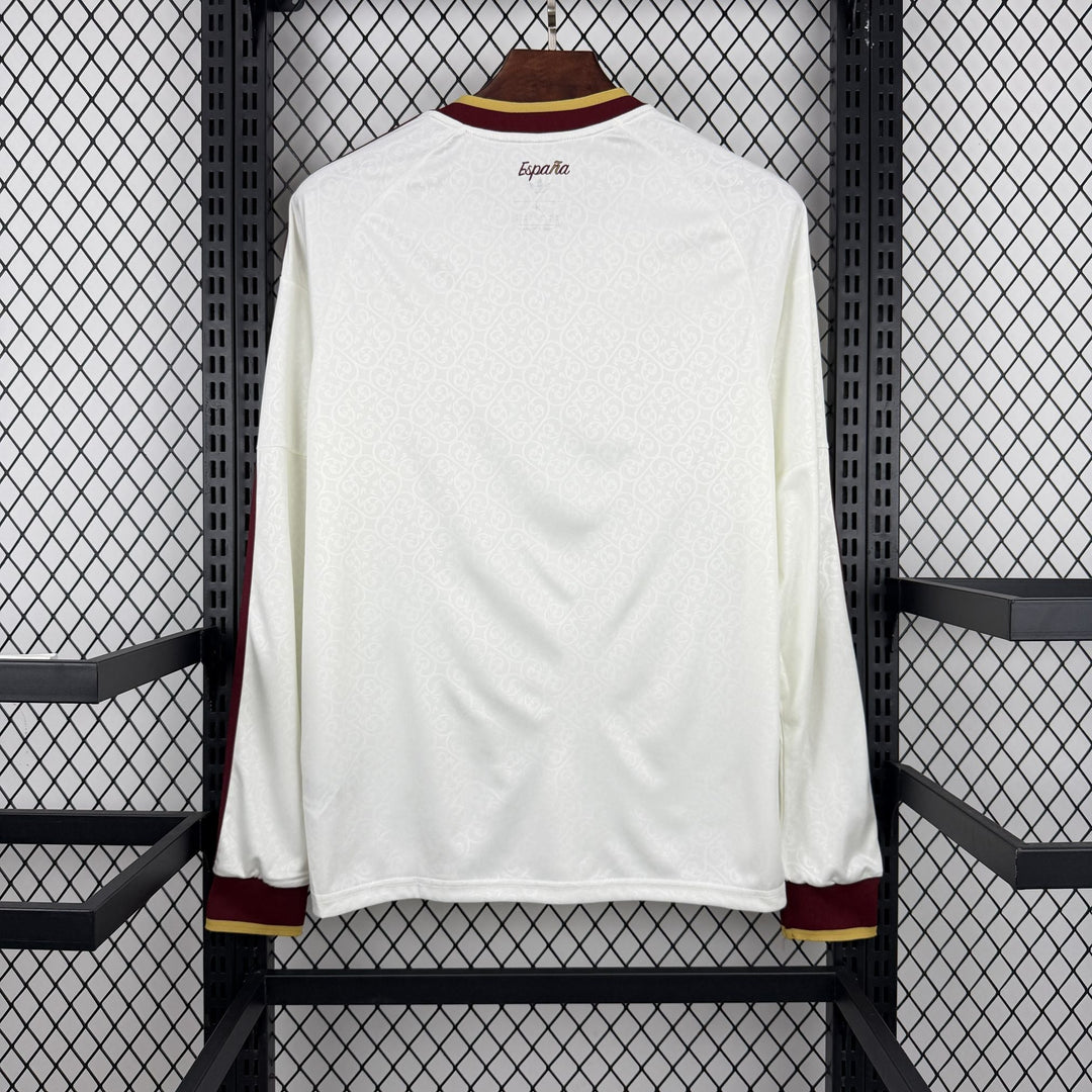 2026 Spain 2 Stars Away World Cup Kit Long Sleeve Fan Version