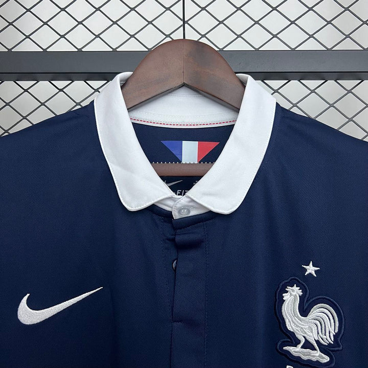 2014 Retro France Home Long Sleeve