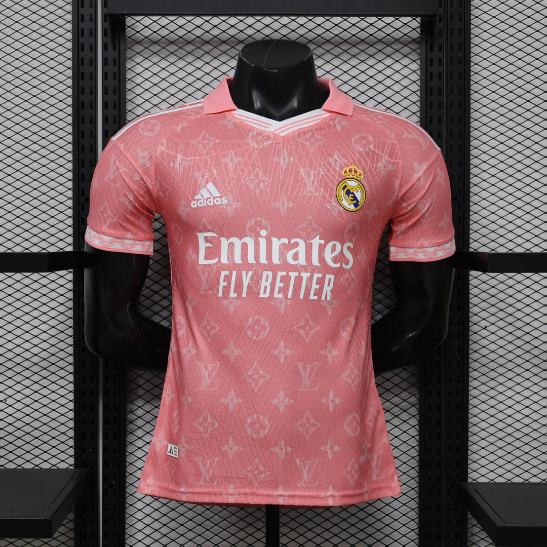 2026/2027 Real Madrid x LV Pink Limited Jersey