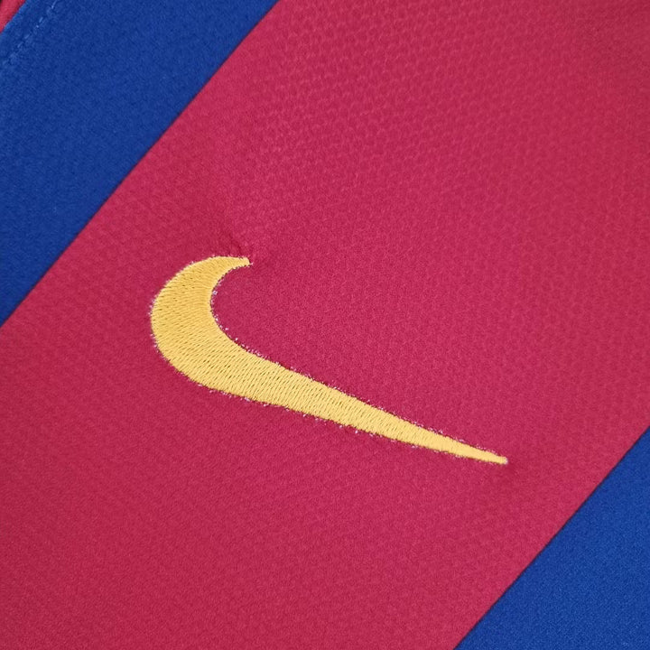 2010-2011 Retro Barcelona Home Jersey Long Sleeve
