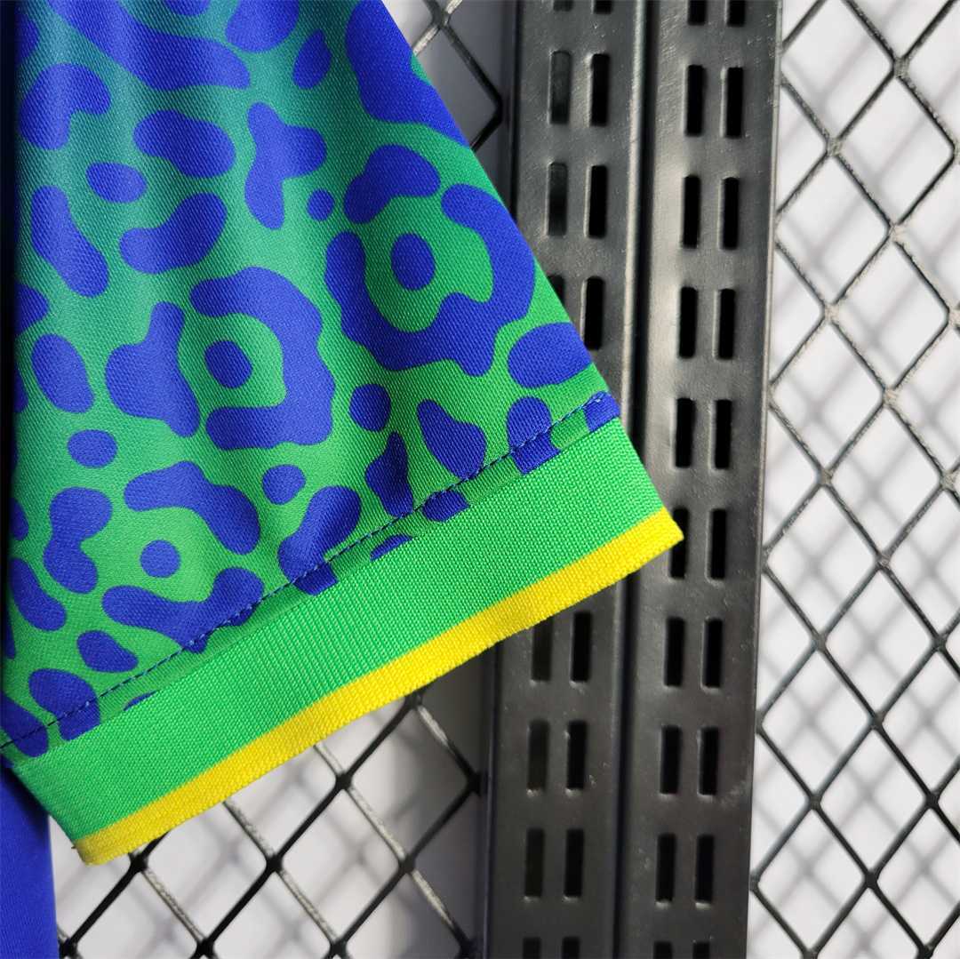 2022 Brazil Away Jersey Kids Size