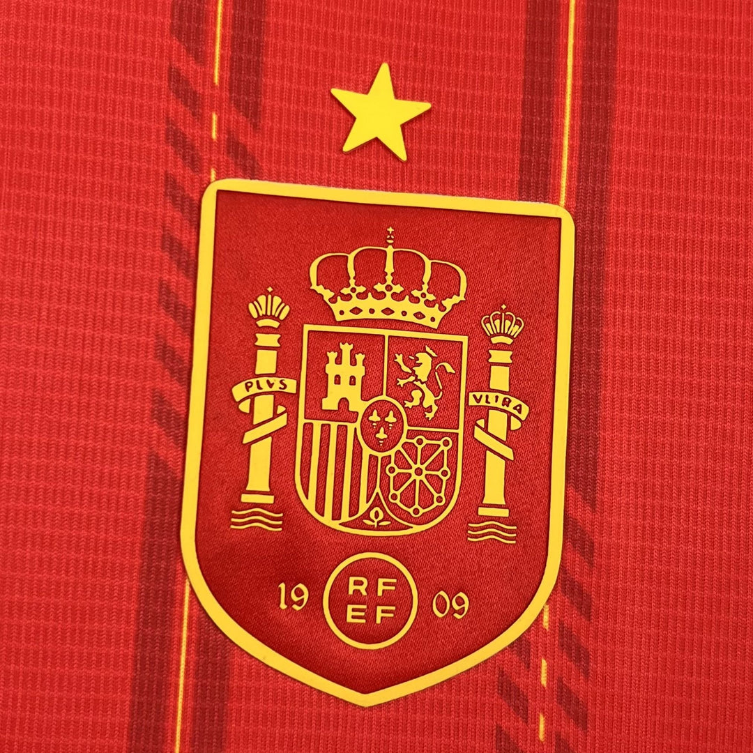 Womens 2026 Spain Home World Cup Football Jersey