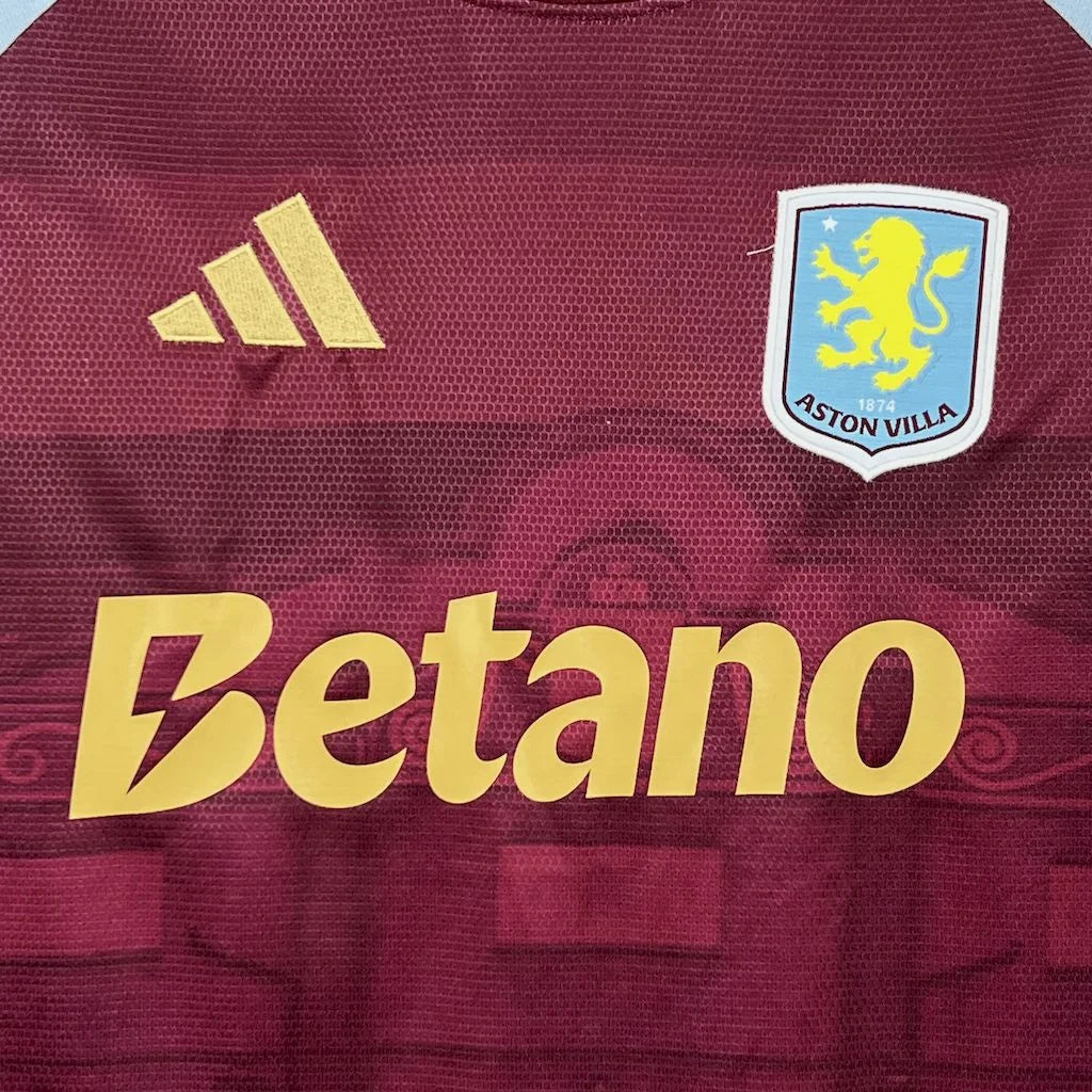 2025/2026 Aston Villa Home Football Shirt