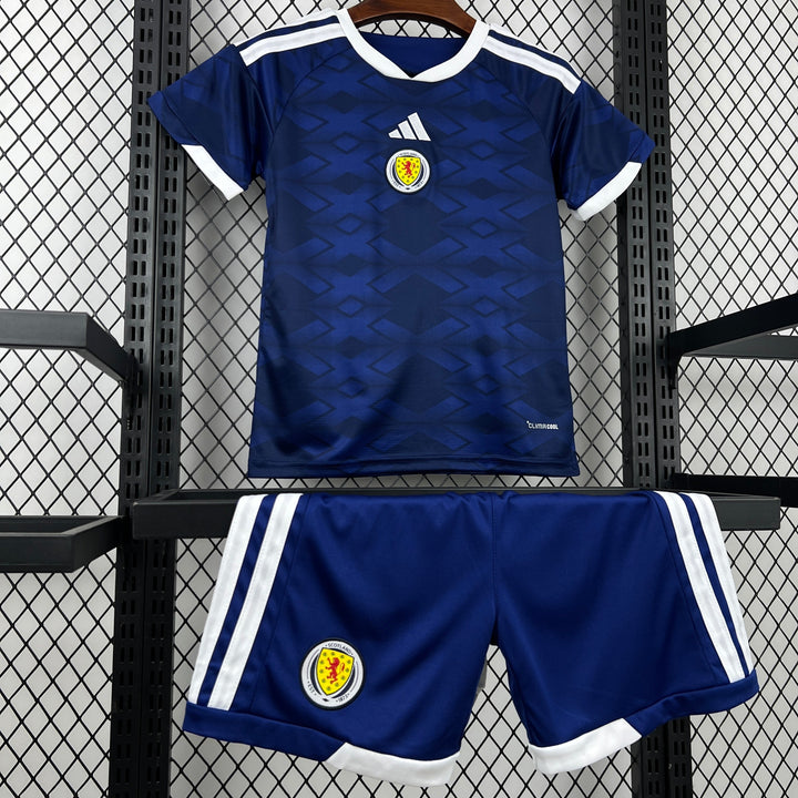 2026 Scotland Home World Cup Football Jersey Kids Size