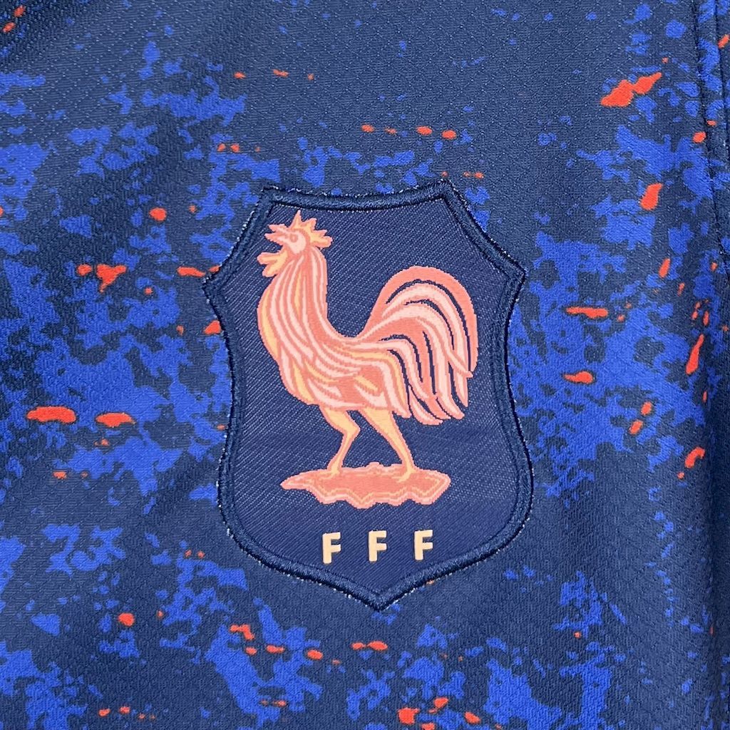 Womens 2026 France Home World Cup Football Jersey