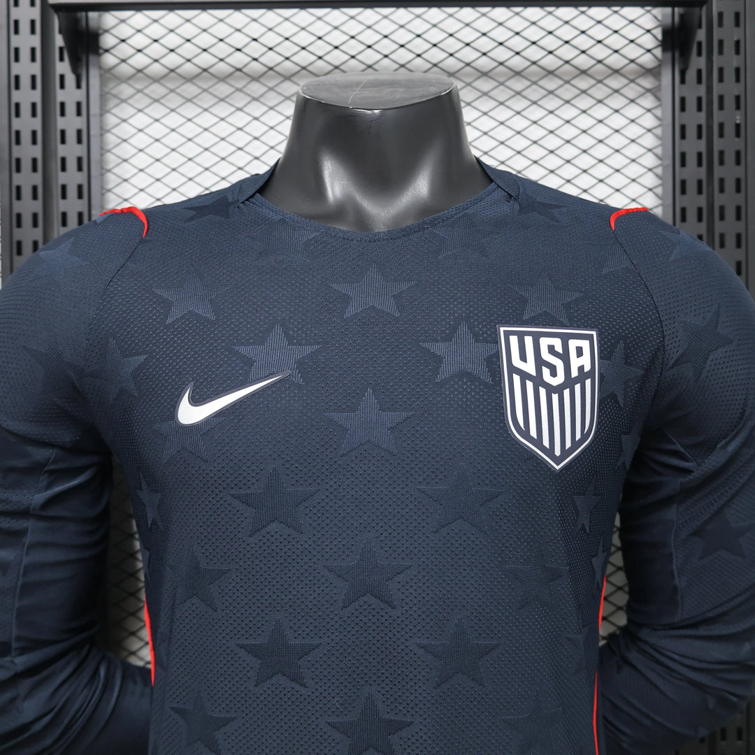 2026 USA Away World Cup Kit Long Sleeve Player Version