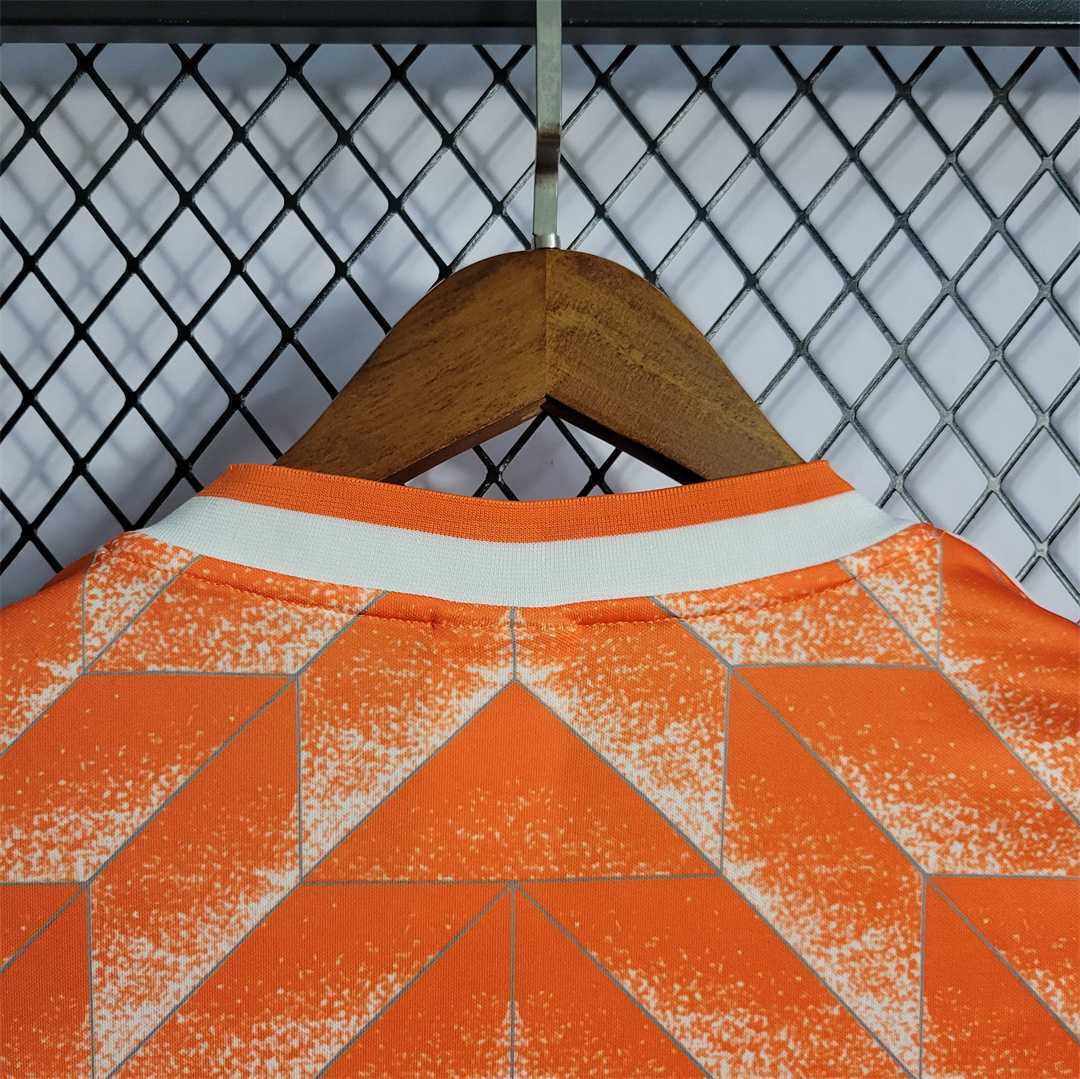 1988 Netherland Retro Home Football Jersey