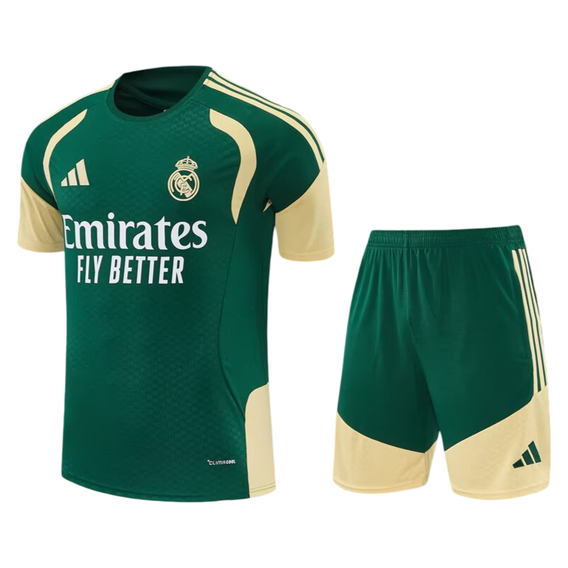 2026/2027 Real Madrid Green x Gold Set