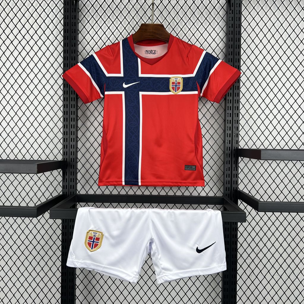 2026 Norway Home World Cup Kit Kids Size