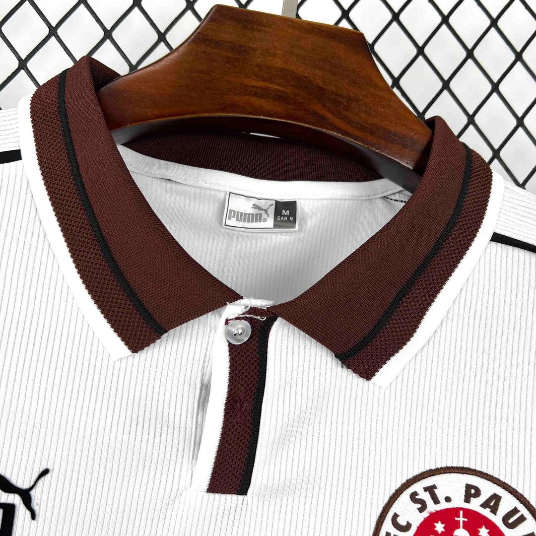 1999-2000 St. Pauli Home Retro Kit Vintage Shirt