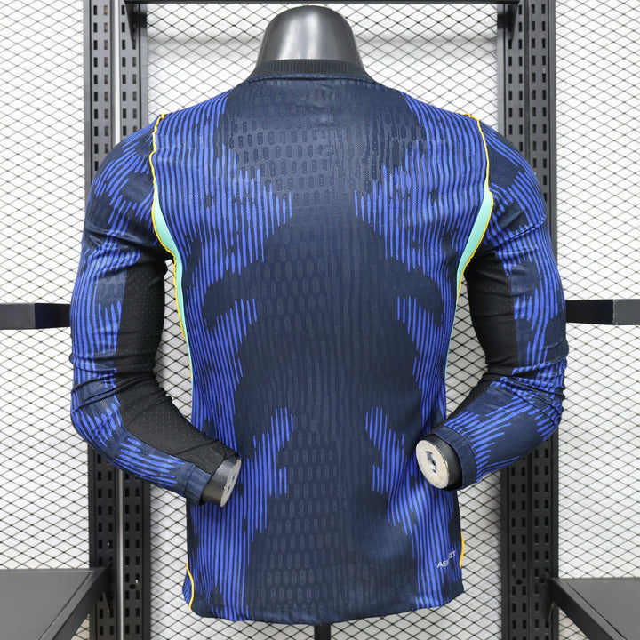 2026 Brazil Away World Cup Kit Long Sleeve Player Version