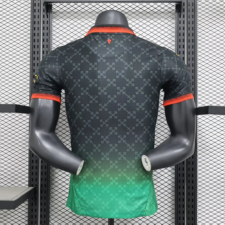 2024/2025 Player Version AC Milan x OFF-WHITE Football Shirt