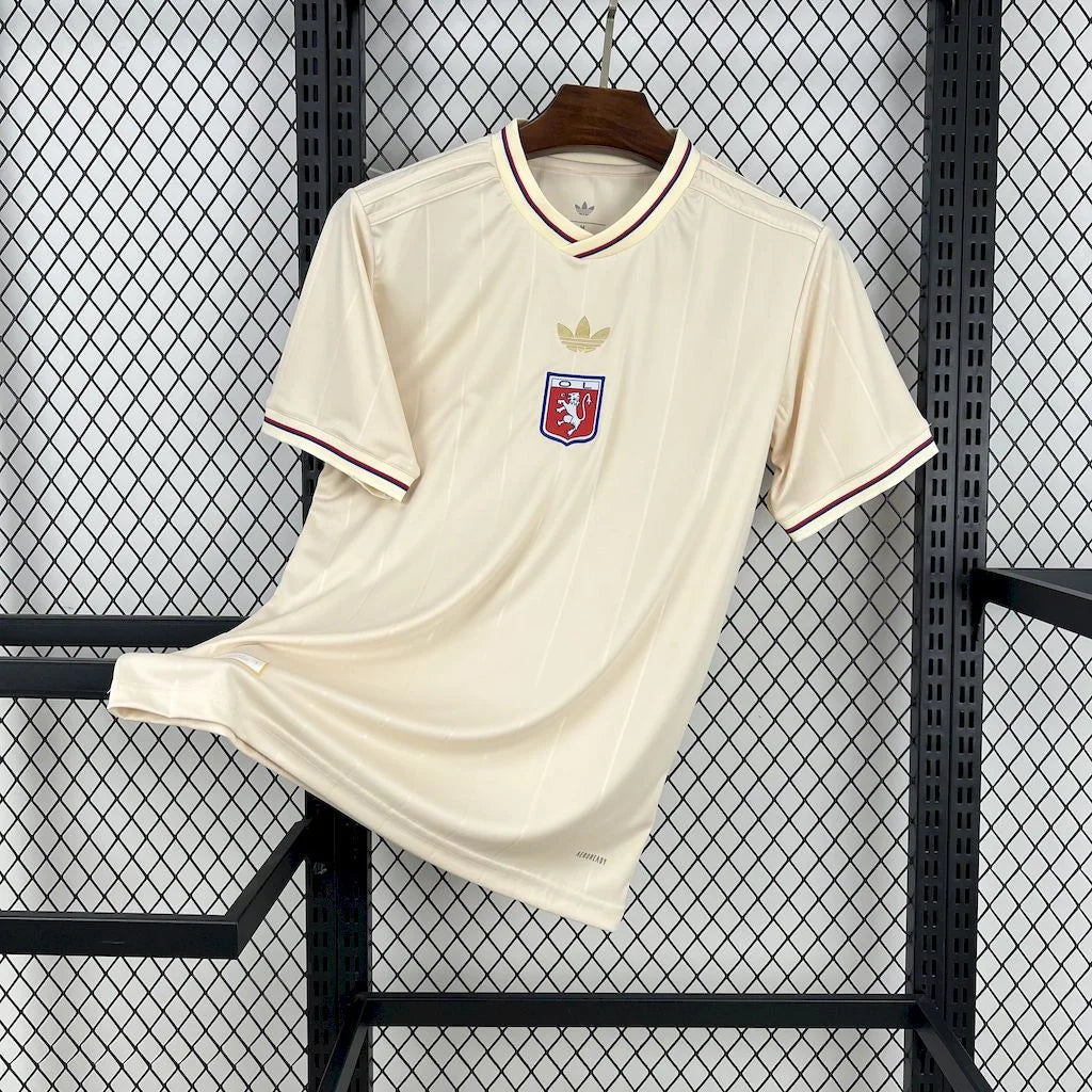 2025/2026 Olympique Lyon 75th Anniversary Edition Football Shirt