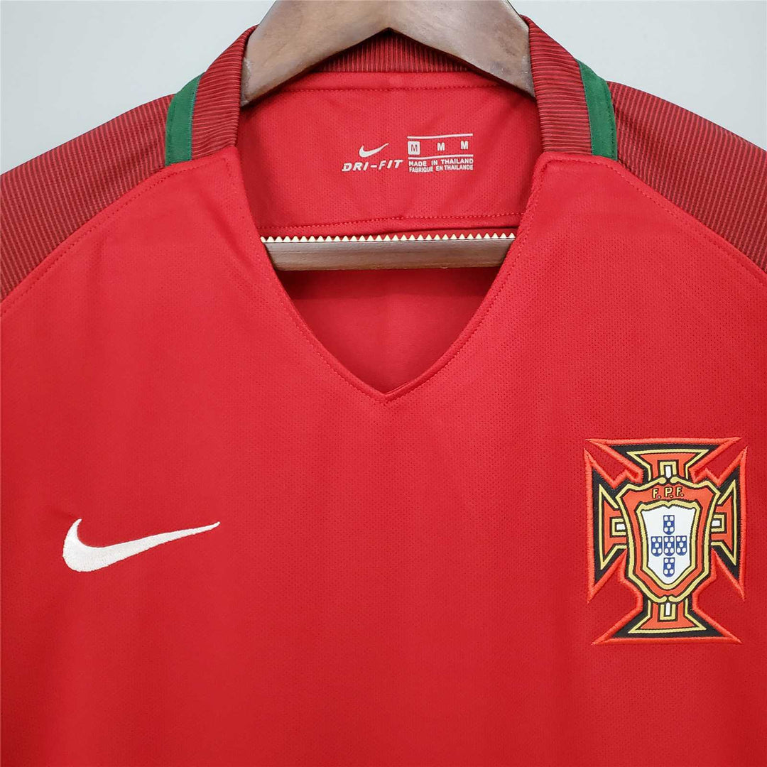 2016 Retro Portugal Home Jersey