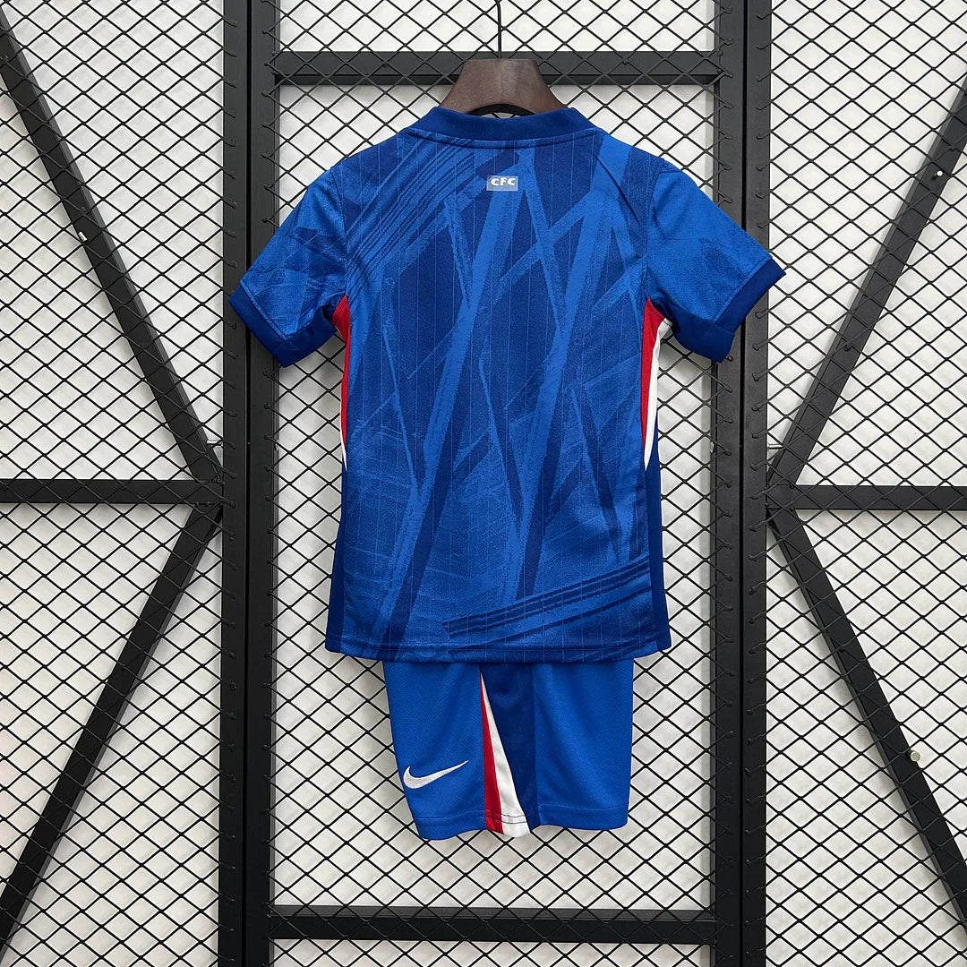 2025/2026 Chelsea Home Football Shirt Kids Size