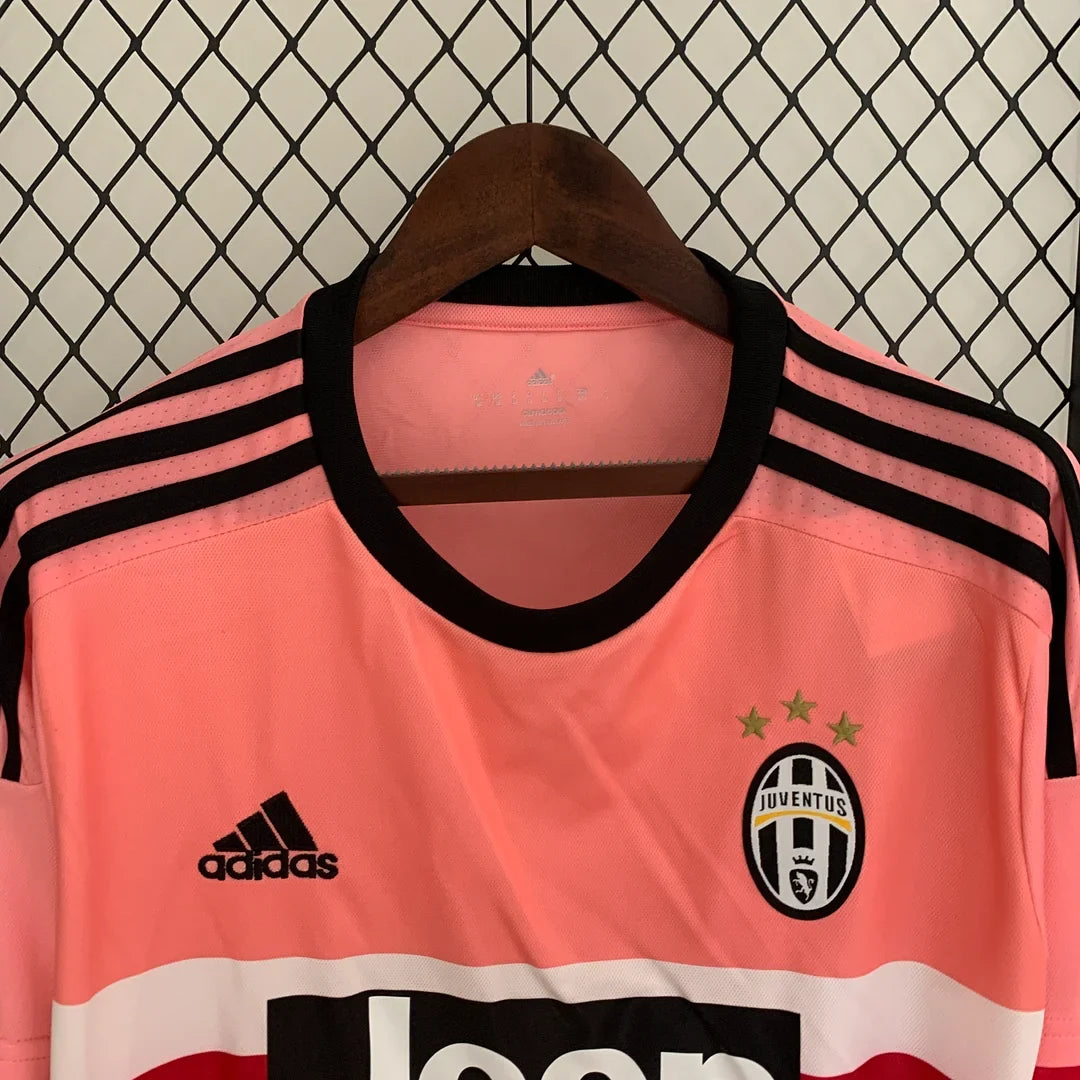 2015-2016 Juventus Retro Away Jersey Long Sleeve