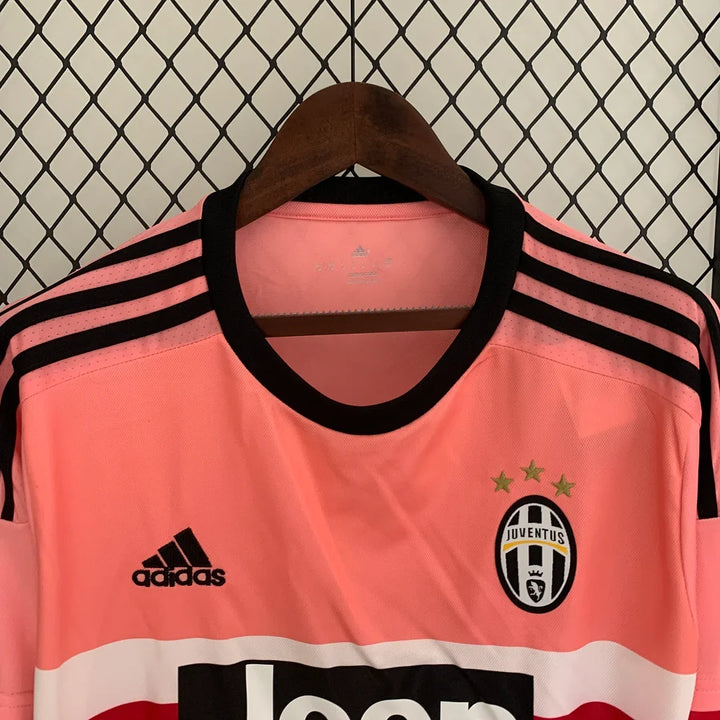 2015-2016 Juventus Retro Away Jersey Long Sleeve