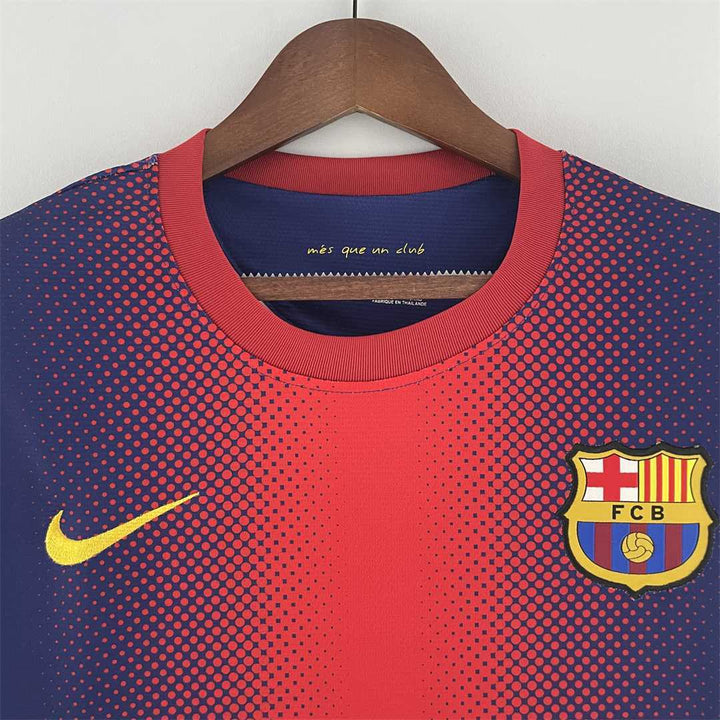 2012-2013 Retro Barcelona Home Jersey Long sleeve