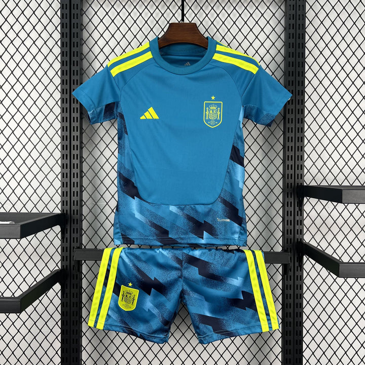2026 Spain Goalkeeper World Cup Kit Kids Size
