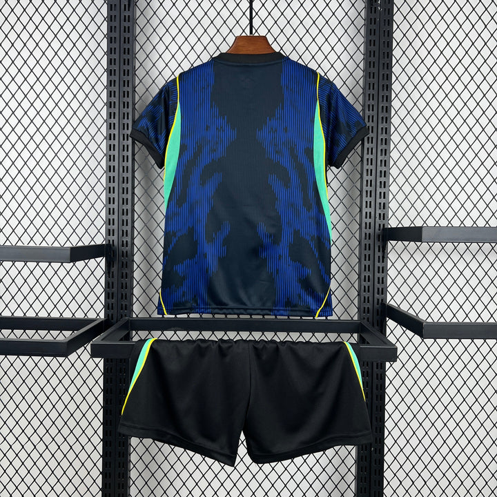 2026 Brazil Away World Cup Football Shirt Kids Size