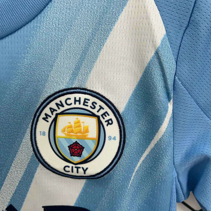 2025/2026 Manchester City Home Kids Size
