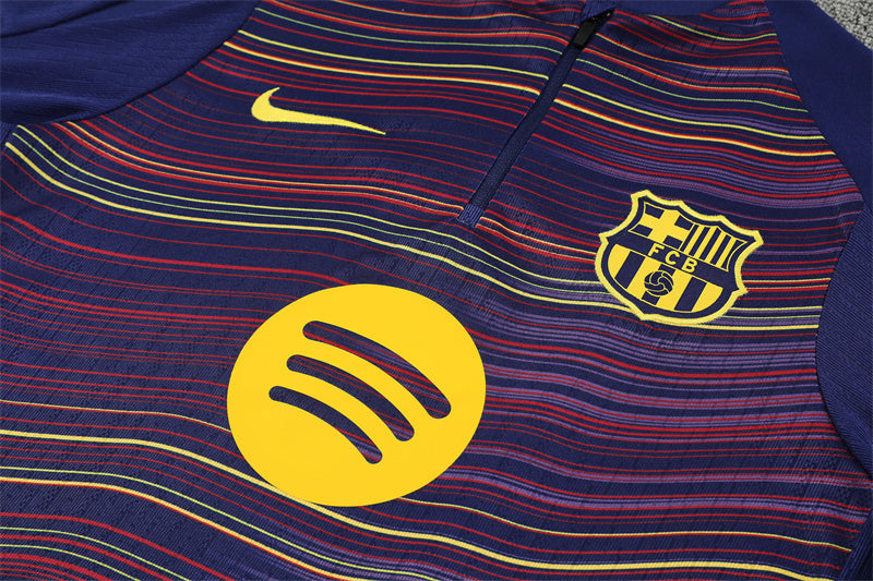 2025/2026 Barcelona Half-Pull Tracksuit